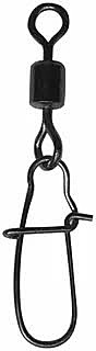 Карабин+вертлюг рол. №16 черн. 