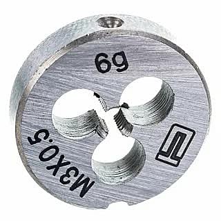 Плашка М3х0,5мм Сибртех 77005