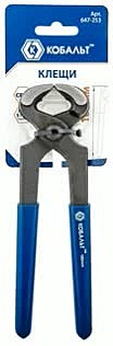 Клещи КОБАЛЬТ 180 мм, CR-V, 647-253