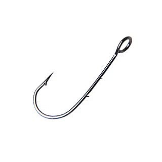 Крючок TW15 № 6, с ушком, покрытие черный никель (8 шт)				