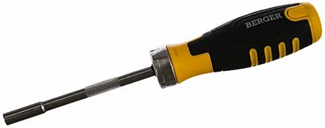 Набор BERGER 13в1 трещеточная отвертка с битами 13пр BG1071