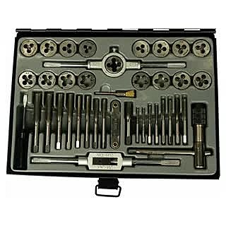 Набор плашек и метчиков BERGER 40пр. (BG40TDS)