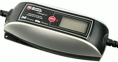 Зарядное устройство  4 А/ч, QЕ CHARGE 4.1 (80Вт,6/12В,4А) 244-841