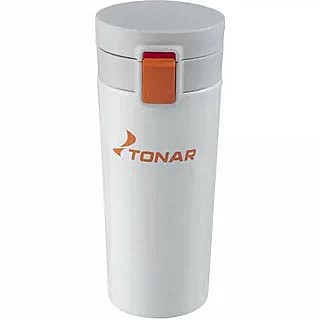 Термос-кружка HS.TMК-01 400ML белый TONAR