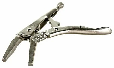 Зажим с фиксатором удлиненный BERGER 165мм (BG1169)