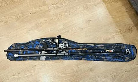 Чехол для спиннинга с катушкой 130см-Helios (HS-130-K)