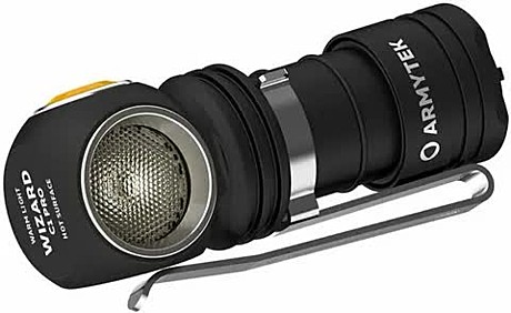 Фонарь Armytek Wizard C1 Pro Magnet USB Белый F09001C