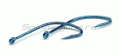 Крючок HIGASHI Akitakitsune ringed #2 Blue, H-HO-AKR2BL 
