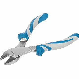 Кусачки боковые PREMIUM, 180 мм, CR-V, двухкомпонентные рукоятки, (шт.) 34-4-022