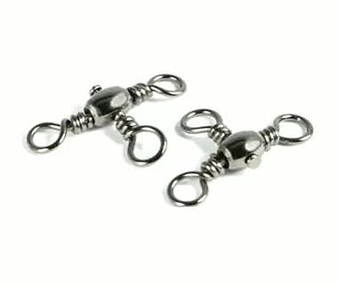 Вертлюг-тройник (brass barrel cross-line swivels) №7 (10шт/уп)											