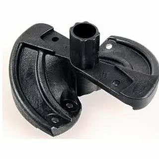 Голова режущая для ледобура ICEBERG-130(L) V2.0 (левое вращение) в сборе (радиусные ножи+футляр)