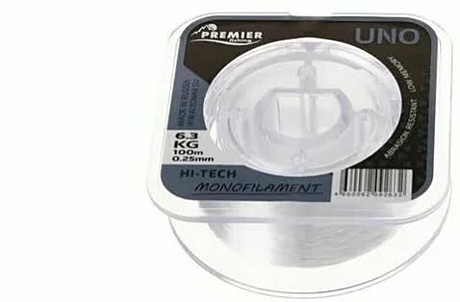 Леска UNO 0,50mm/100m Clear Nylon (PR-U-C-050-100) Premier Fishing