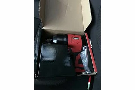 Гайковерт пневматический QUATTRO ELEMENTI 500 Нм,  1/2, разъем EURO, вес 1,8 кг. 919-846