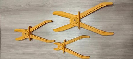 HCS3 Набор пластиковых зажимов для резиновых шлангов и патрубков, 3-57 мм, 3 предмета Thorvik