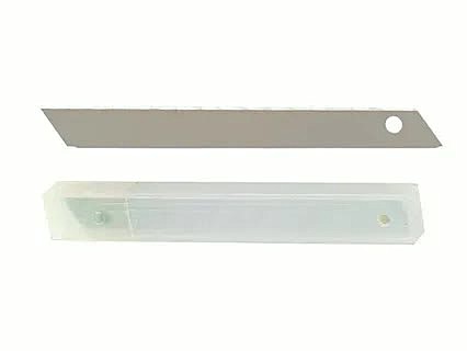 Лезвия сменные для резака,9 х 80 мм, 12 сегментов, HCS, 10 шт., (уп.) 19-2-301	