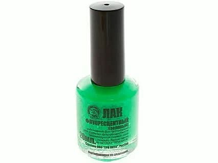 Лак рыболовный флюор. зеленый (Три Кита)