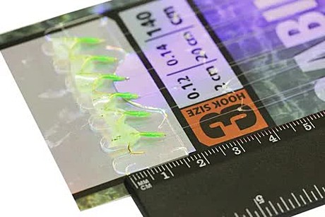 Сабики SIWEIDA №3 (Koajimarujiku №5G - 6шт; 0,14/0,12 - 20см/2см) 140см, свет в UF-лучах