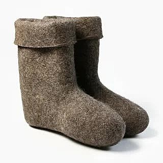 Валенки мужские, цвет натуральный