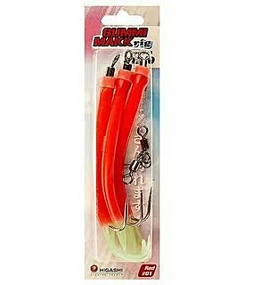 Оснастка HIGASHI Gummi Makk rig SB3 #01 Red (#12/0)