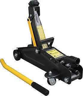 Домкрат подкатной гидравлический 2т. BERGER 