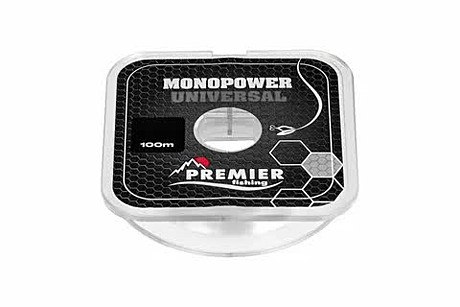 Леска MONOPOWER UNIVERSAL 0,45mm/100m Clear Nylon (PR-MU-T-045-100) Premier Fishing