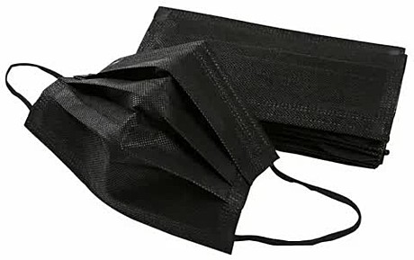 Маска трёхслойная (темных цветов )