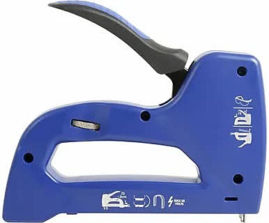 Степлер механический КОБАЛЬТ 6 в 1,скобы 6-14мм (тип 53,140,13) скобы для кабеля, 240-706