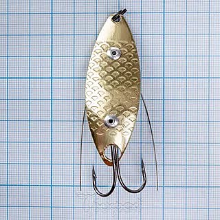 Блесна Колеб.незацеп. Дайва 16гр 05 латунь чешуя (PR-D-16-05) Premier