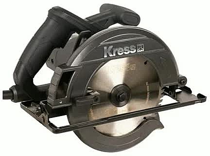 Циркулярная пила  KRESS, KU420.1, 1400Вт, Коробка