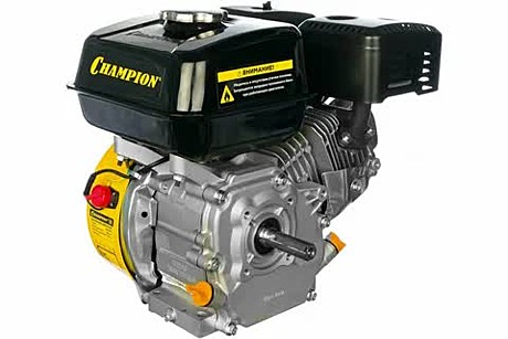 Двигатель G200HK CHAMPION (6.5лс/4,8кВт 196см3 19мм шпонка 15,4кг)