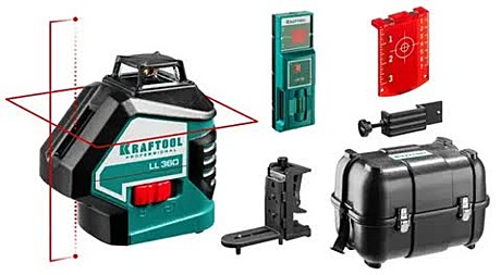 KRAFTOOL LL360 #4, Лазерный нивелир (34645-4)