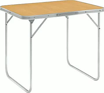 Стол складной ZAGOROD Т101 (80x60x66см, ламин. МДФ)
