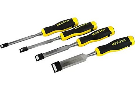 Набор стамесок ударных 4 предмета (8, 12, 16, 24мм) BERGER BG1420