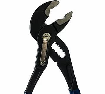 Клещи переставные КОБАЛЬТ 250 мм, с кнопочным фиксатором, CR-V, 242-557