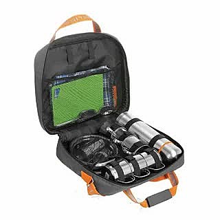 Набор для пикника Кемпинг на 6 персон с термосом (HS-N6T-G) Helios