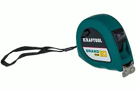 Рулетка KRAFTOOL GRAND 10м/25мм 34022-10-25