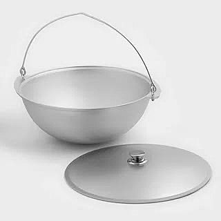 Казан походный объем 12л с крышкой