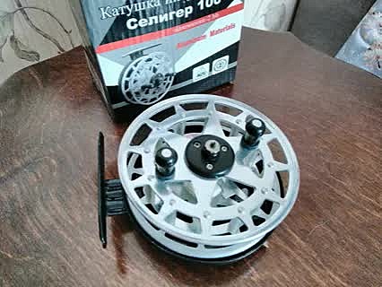 Катушка инерционная SIWEIDA Селигер 100 (алюминий) 2bb											