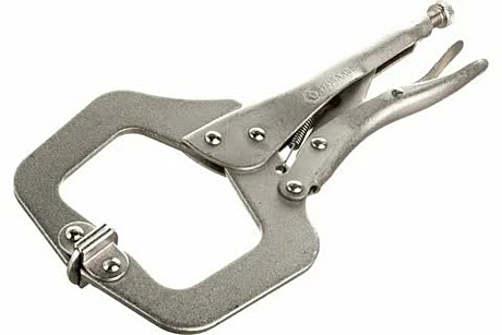 Клещи зажимные КОБАЛЬТ 244-285 для точечных работ. 280 мм