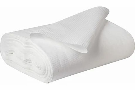 Полотно вафельное  белое (пл.160 г/м2) ш. 0,45*60 м./рул.