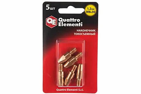 Наконечник токосъемный QE (ERGUS) M8x30 771-282  1.2мм 5шт.