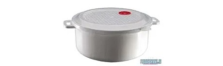 ЁМКОСТЬ ДЛЯ ХОЛОДИЛЬНИКА И МИКРОВОЛНОВОЙ ПЕЧИ 3Л (белый)			