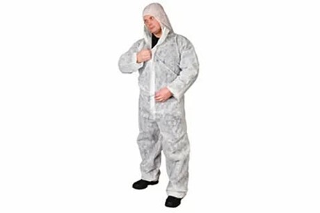 Комбинезон защитный с капюшоном, размер 