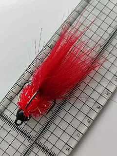 Мушка Стример лососевый АК