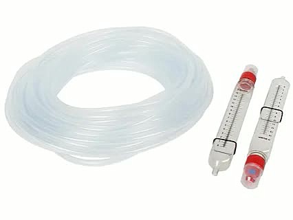 Гидроуровень с усиленными измерительными колбами, ЗУБР  20 м Профессионал (3482-08-20)