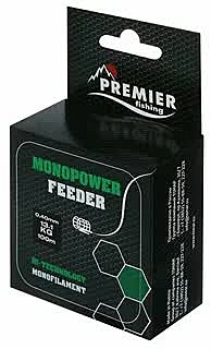 Леска MONOPOWER FEEDER 0,40mm/100m Green Nylon PREMIER Fishing