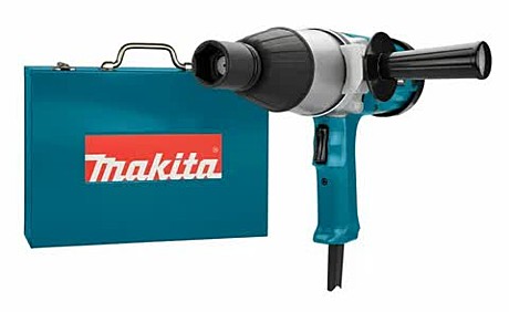 Гайковерт сетевой уд, 588Нм MAKITA 6906 (620Вт,1700об/м,1600уд/м,3/4'',5,6кг)  кейс