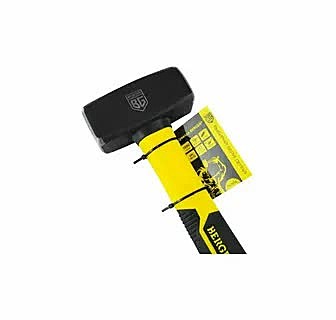 Кувалда кованая 1000 г., фиберглассовая рукоятка, BERGER BG1516