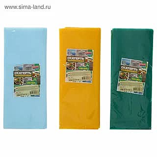 Одноразовая скатерть 160х220 см, 1шт., mix   2179161
