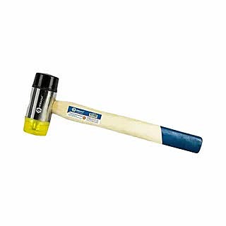 Молоток рихтовочный КОБАЛЬТ 45 мм.деревянная рукоятка